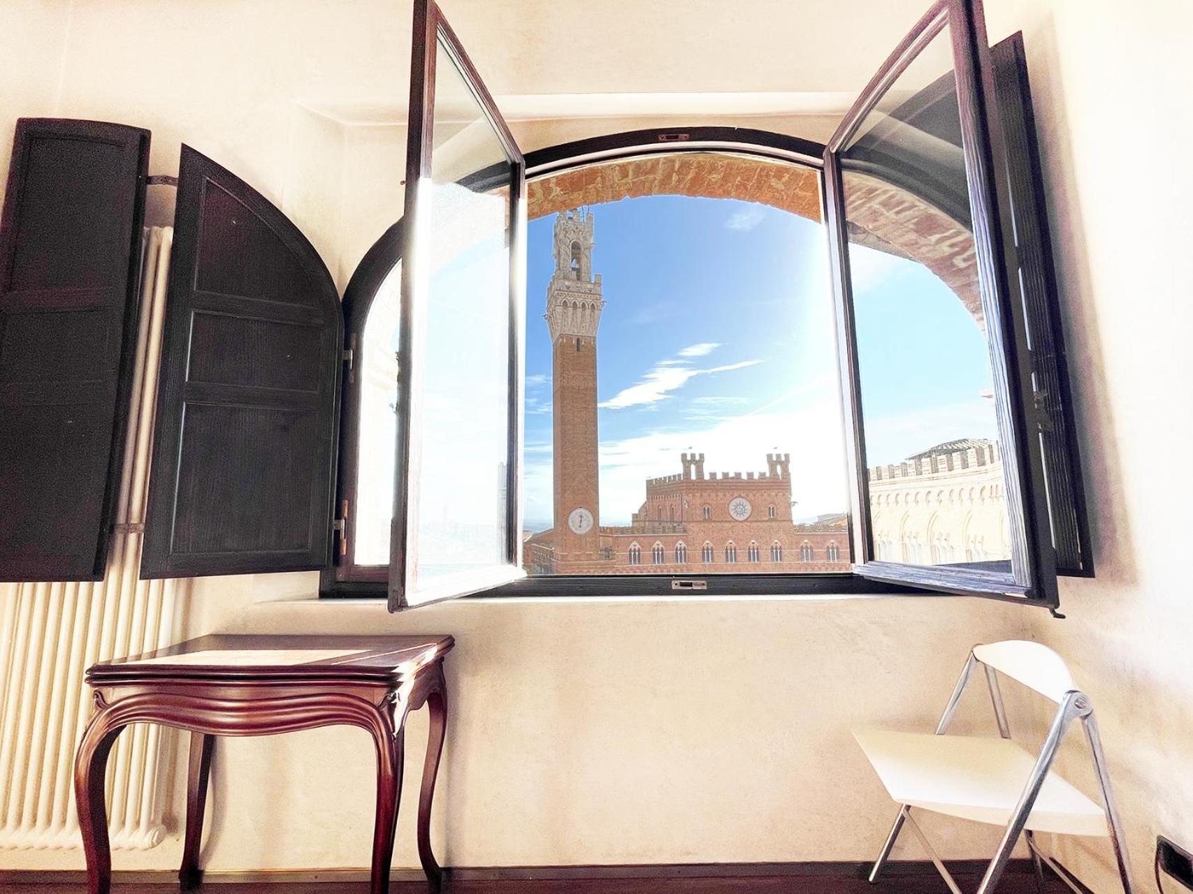 Апартаменты Il Campo 8: Piazza Del Campo Сиена Экстерьер фото