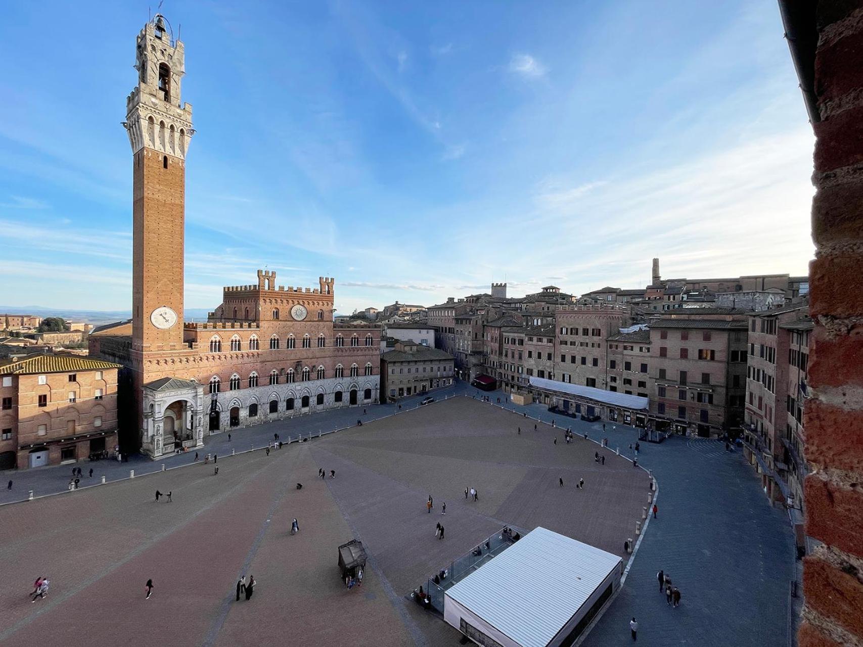 Апартаменты Il Campo 8: Piazza Del Campo Сиена Экстерьер фото