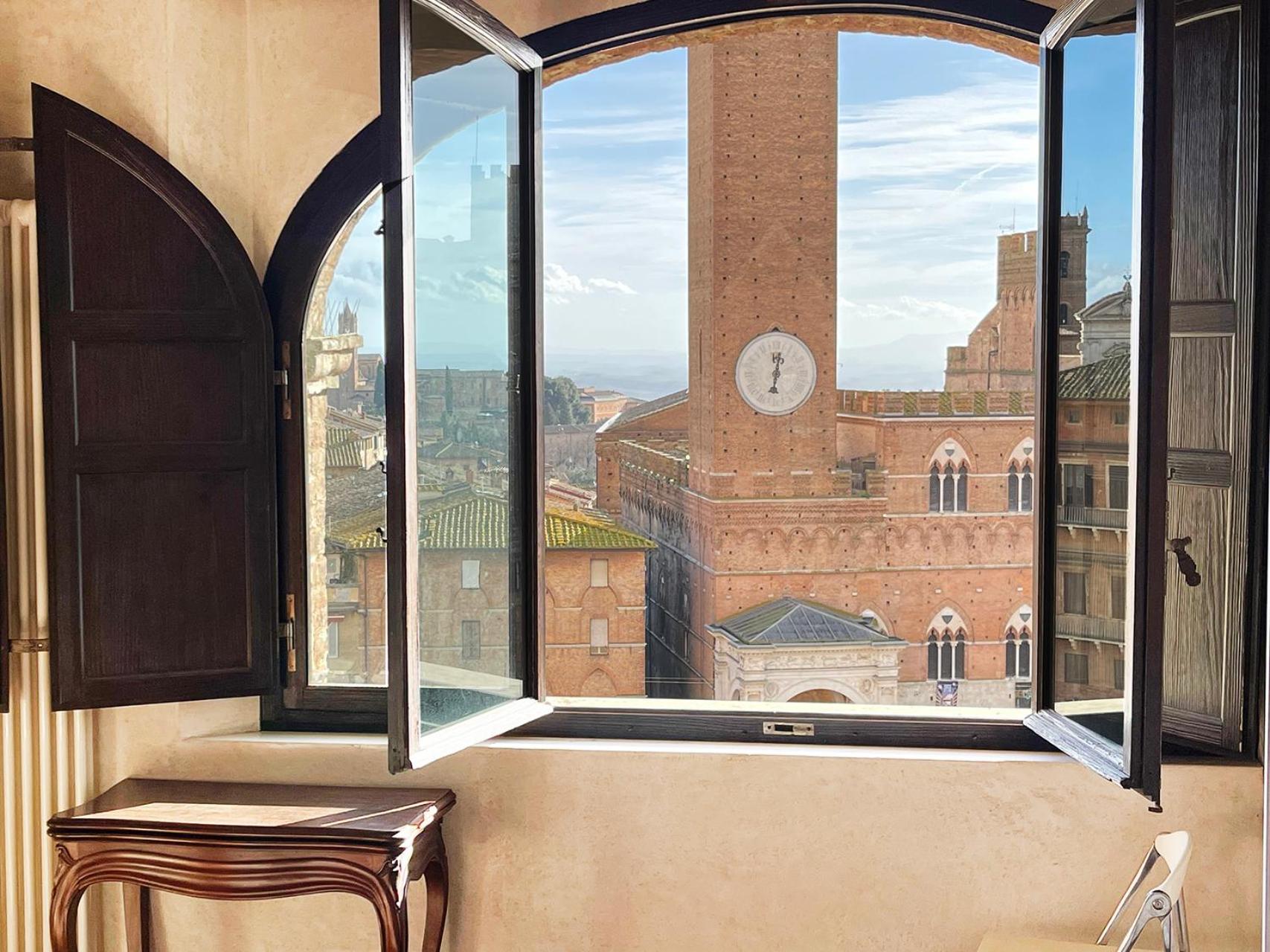 Апартаменты Il Campo 8: Piazza Del Campo Сиена Экстерьер фото
